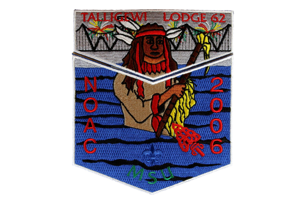 Lodge 62 Talligewi Flap.  S- NOAC 2006