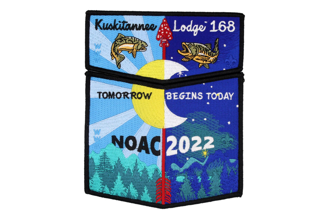 Lodge 168 Kuskitannee Flap set NOAC 2022