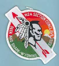 1993 Section W2A Conclave Patch