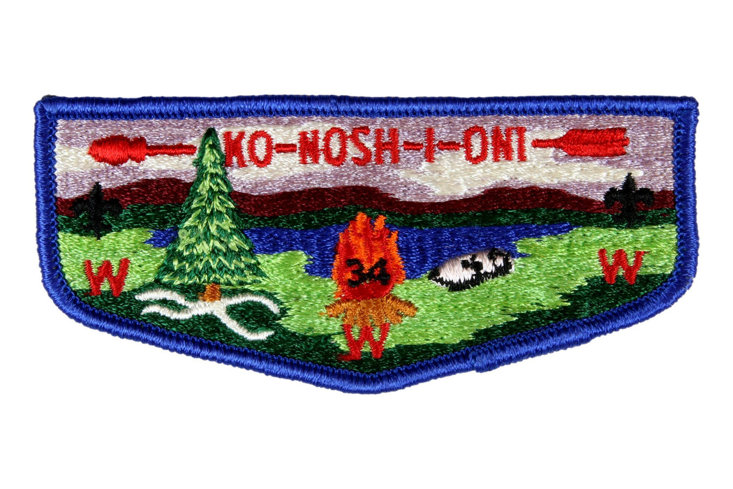 Lodge 34 Ko Nosh I Oni Flap S-3
