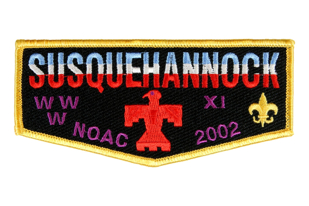 Lodge 11 Susquehannock Flap S-36