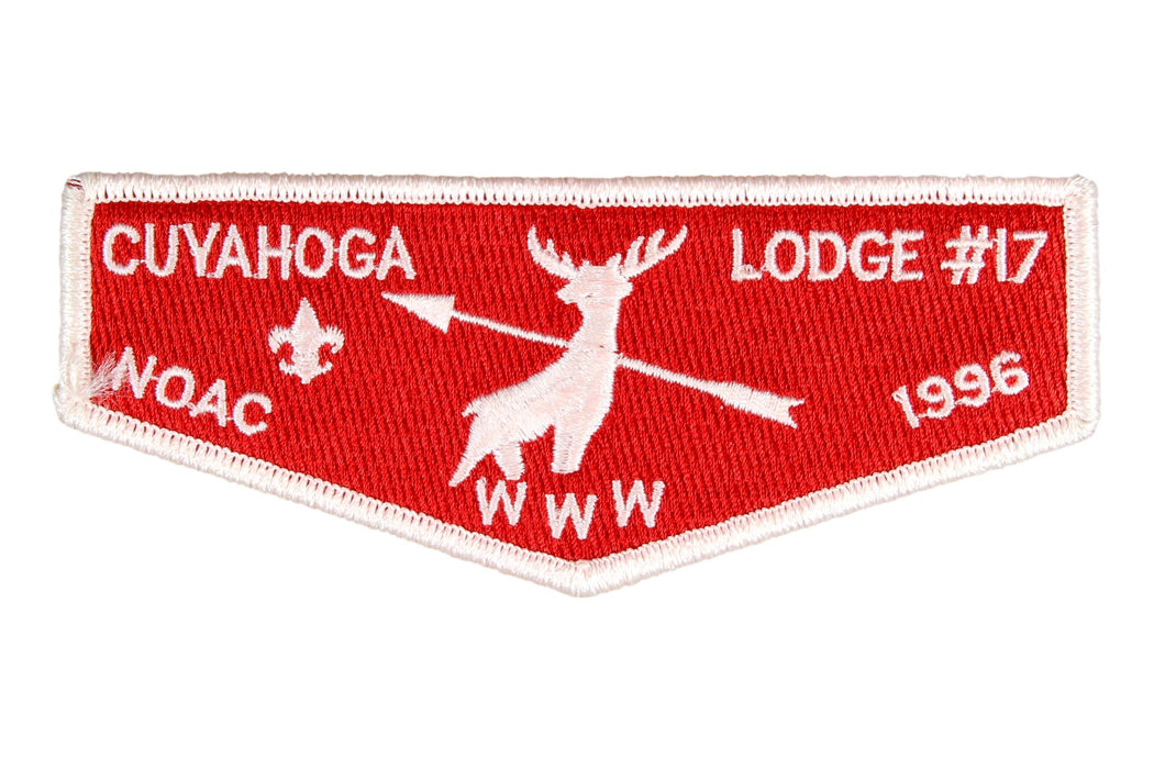 Lodge 17 Cuyahoga flap S-NOAC 1996