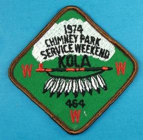 Lodge 464 Patch eX1974-3