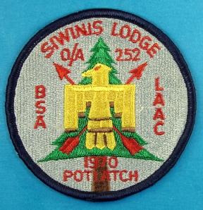 Lodge 252 Patch eR1970