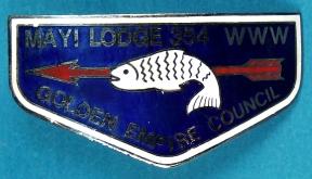 Lodge 354 Neckerchief Slide
