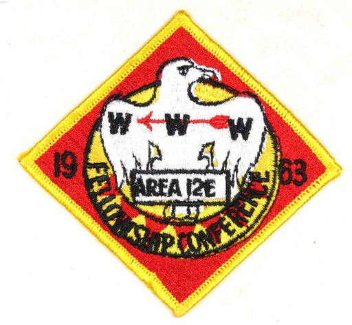 1963 Area 12E Secton Conference Patch