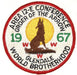 1967 Area 12E Section Conference Patch