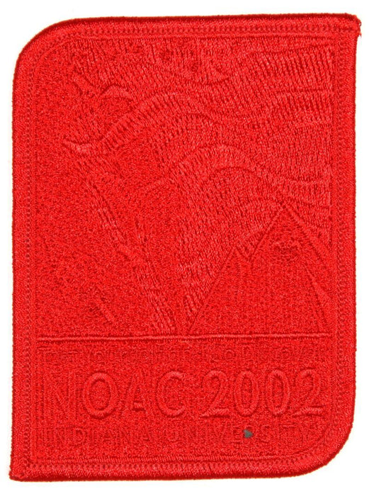 2002 NOAC Red Ghost Patch