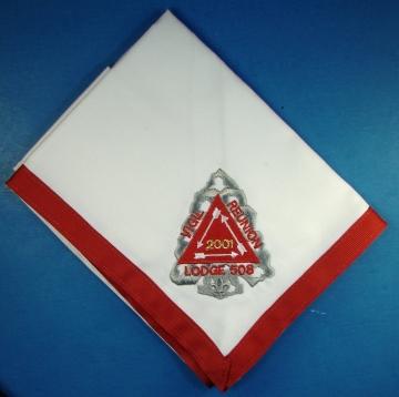 Lodge 508 Neckerchief 2001 Vigil Reunion