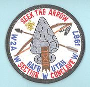 1987 Section W2A Conclave Patch