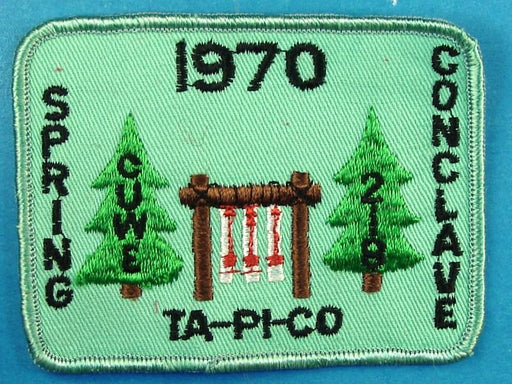 Lodge 218 Patch eX1970-1