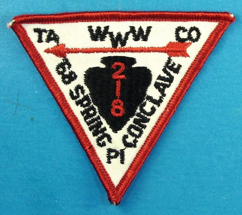 Lodge 218 Patch eX1968-1