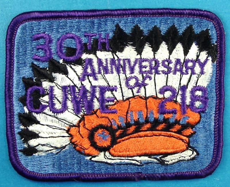 Lodge 218 Patch X-1