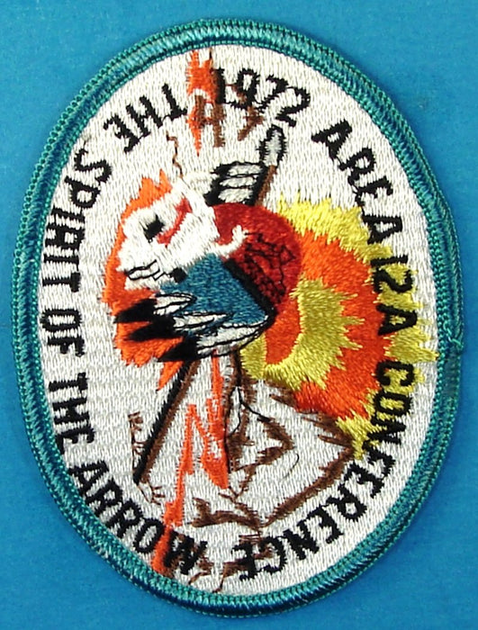 1972 Area 12A Conference Patch