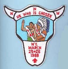 1988 Section W2A Conclave Patch