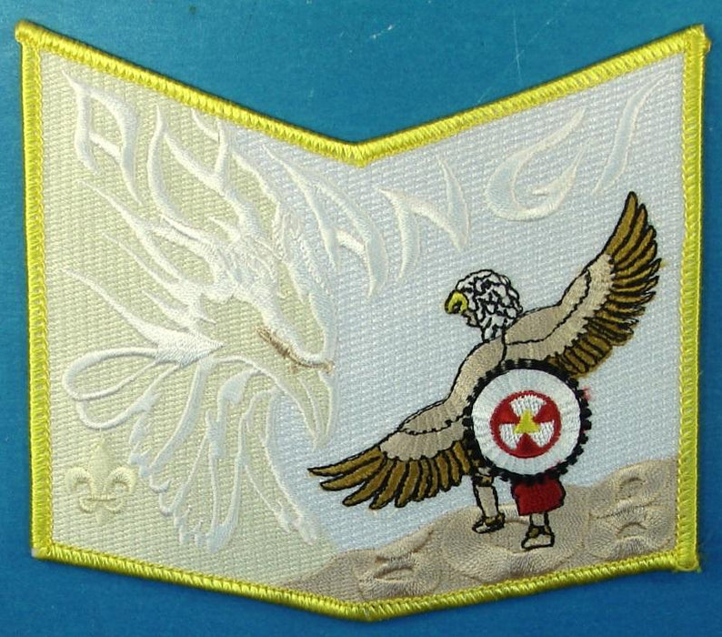 Lodge 508 Patch Amangi Chapter Yellow Border