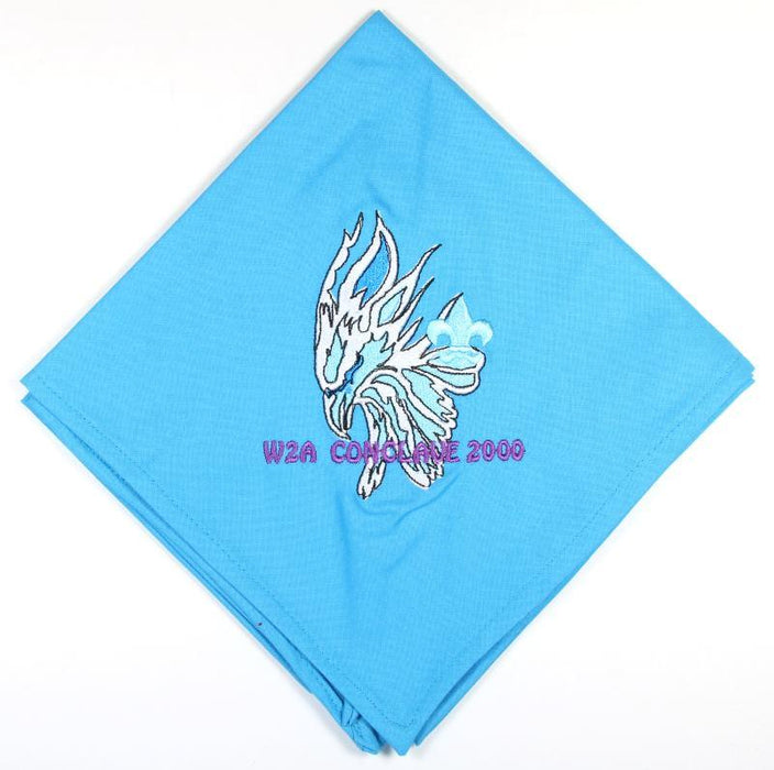 2000 Section W2A Conclave Neckerchief Blue