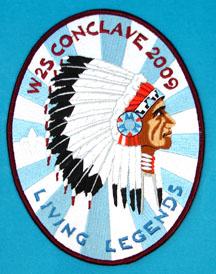 2009 Section W2S Conclave Patch Jacket