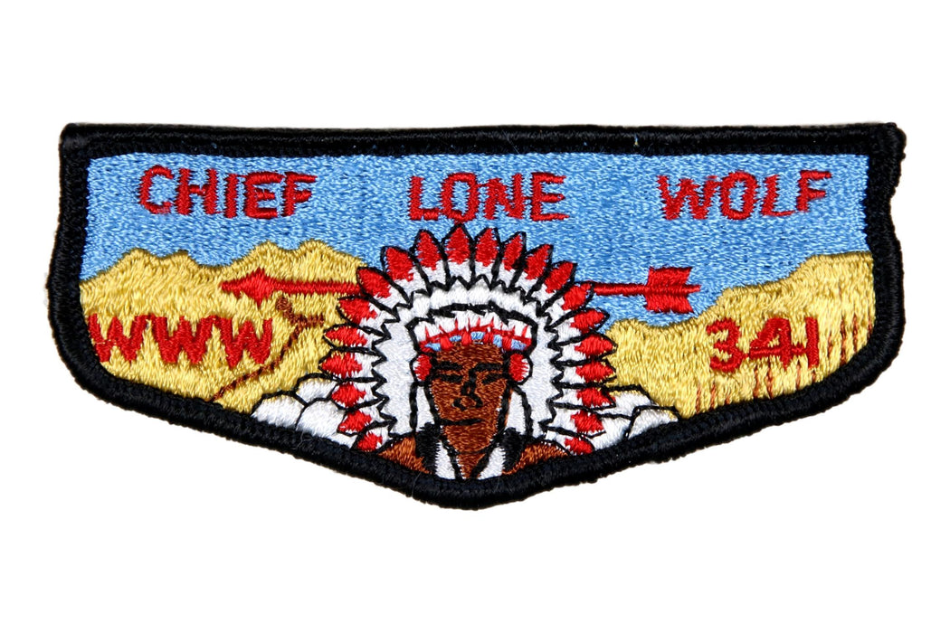 Lodge 341 Chief Lone Wolf Flap S-2