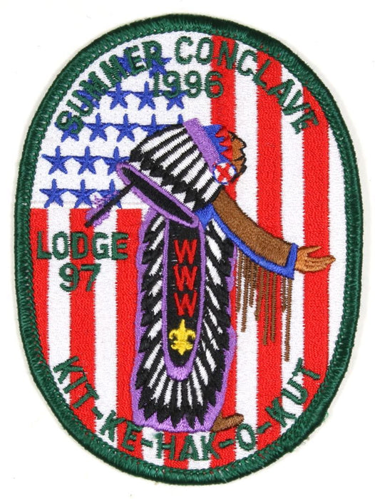 Lodge 97 Patch eX1996-1