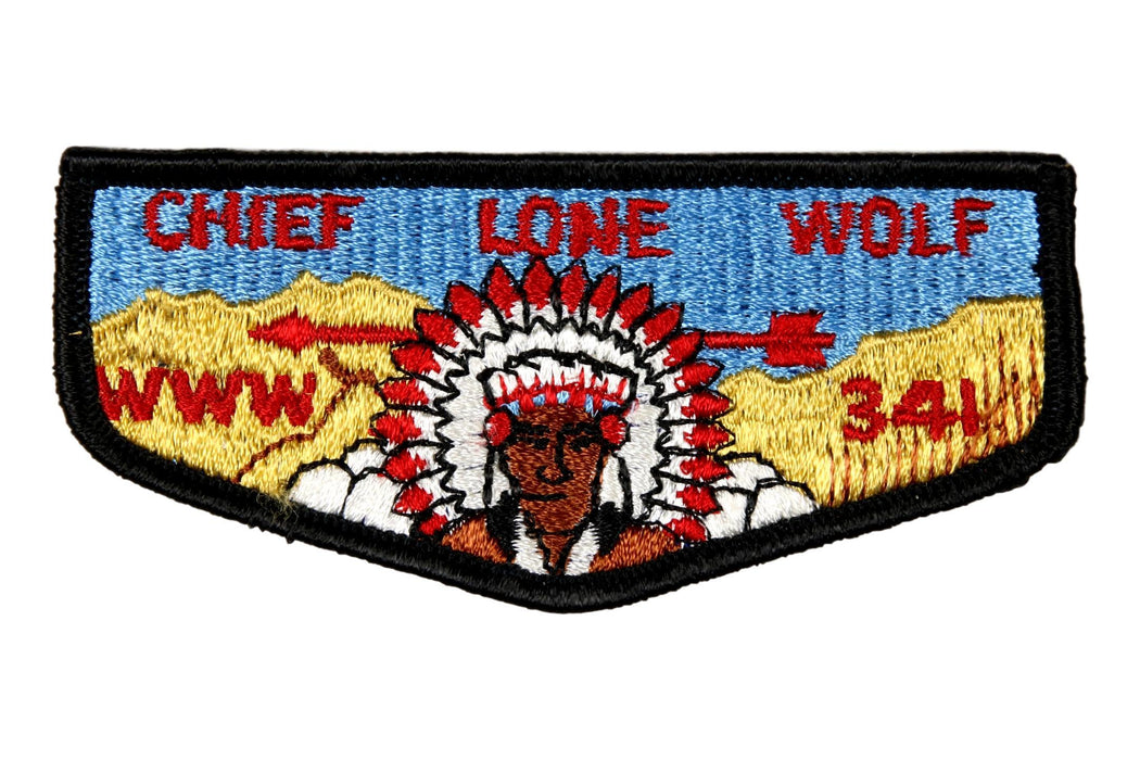 Lodge 341 Chief Lone Wolf Flap S-2