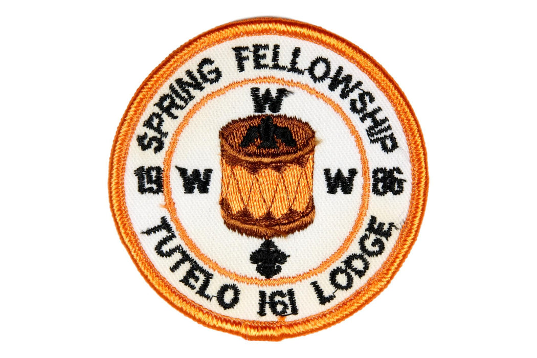 Lodge 161 Tutelo Patch eR1986-1