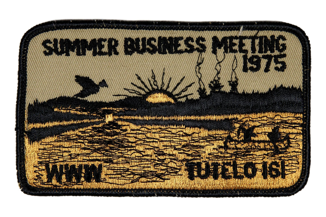 Lodge 161 Tutelo Patch eX1975-2