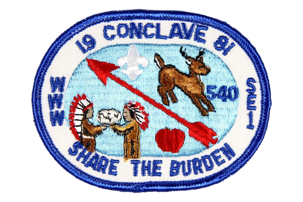 1981 Section SE-1 Conclave Patch