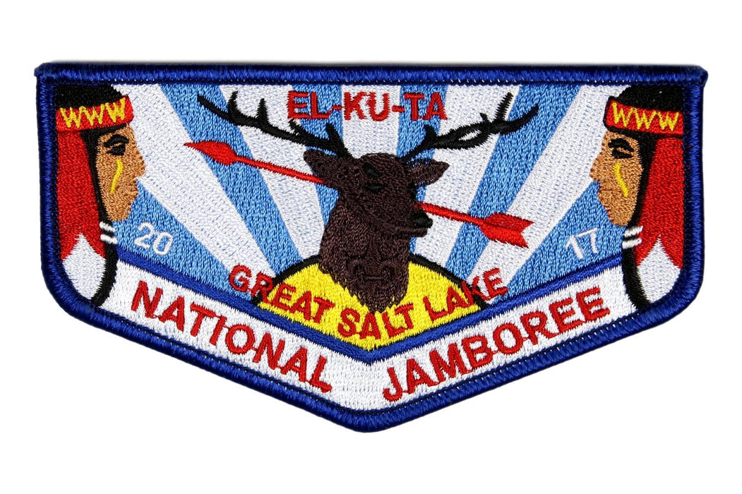 Lodge 520 El-Ku-Ta Flap S-New 2017 National Jamboree