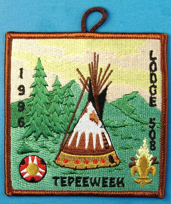 Lodge 508 TePee Week 1996 Patch