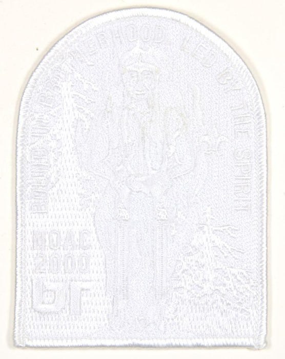 2000 NOAC Patch White Ghost