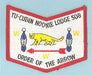 Lodge 508 Chevron Lodge Activities Type 2 Gold Ws