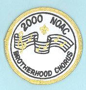 2000 NOAC Brotherhood Chorus Patch